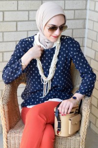 A Day In The Lalz - Patriotic Strips; Fashion; Modesty; Fashion Blog; Fourth of July