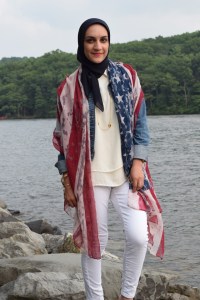 Fashion; Modesty; Fashion Blog; Hijab; Fourth of July; Patriotic; Red White & Blue