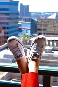 A Day In The Lalz - Patriotic Strips; Fashion; Modesty; Fashion Blog; Fourth of July