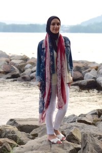 Fashion; Modesty; Fashion Blog; Hijab; Fourth of July; Patriotic; Red White & Blue