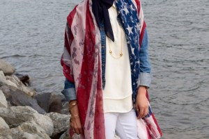 Fashion; Modesty; Fashion Blog; Hijab; Fourth of July; Patriotic; Red White & Blue