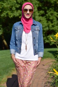 A Day In The Lalz; Printed Pants; J. Crew; Summer Style; Modesty; Fashion; Hijab