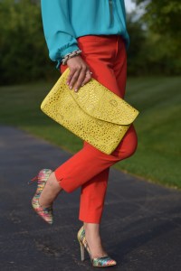 A Day In The Lalz; Summer Fashion; Modesty; Banana Republic; Prabal Gurung for Target; Haute Hijab; Color Blocking; Kendra Scott; Sloan Pant; Hijab