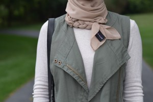 A Day In The Lalz; Transitioning To Fall Fashion; Fashion Blog; Modesty; Anthro; Green Vest; Tribal Pants; Cognac Accessories; Pre-Fall