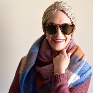 A Day In The Lalz; Fashion Blog; Fall, Fashion Blog, Karen Walker, Blanket Scarf, Turban
