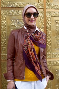 A Day In The Lalz; Fashion Blogger; Modest Fashion; Fall Fashion; Downtown Look; Streetstyle Modest Fashion; Hijab; Banana Republic; Hijabi