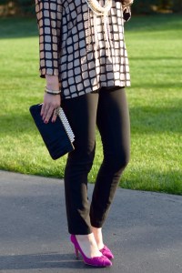 A Day In The Lalz; Fashion Blogger; Modest Fashion; Modest Style; Holiday Party Look; Gold and Black; Bauble Bar Chain Kimmy Strands; Pearl Necklace; Hijab Fashion