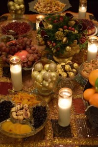 A Day In The Lalz; Winter Solstice; Shab-e-Yalda; Persian Tradition; Yalda; Pomegranate Cheesecake; Recipe: Persian Yalda Tradition