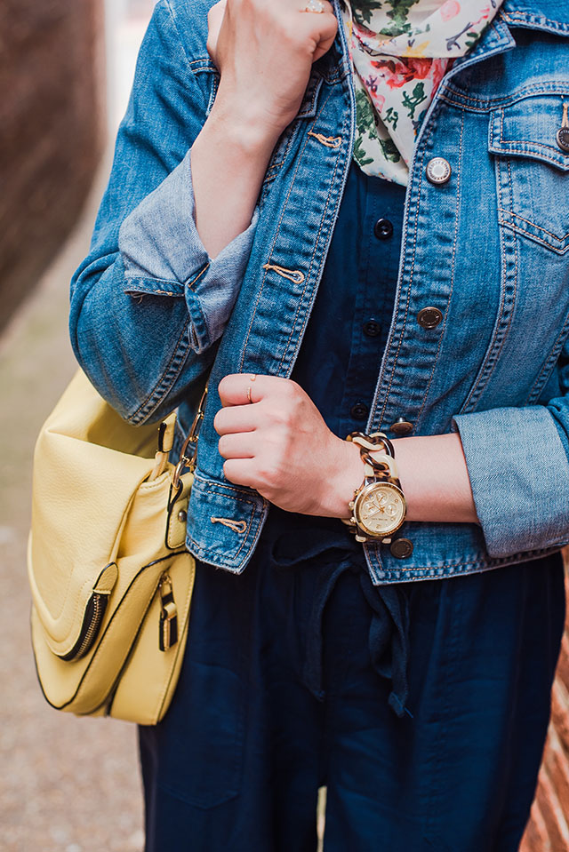 Chambray Jumpsuit - A Day In The Lalz