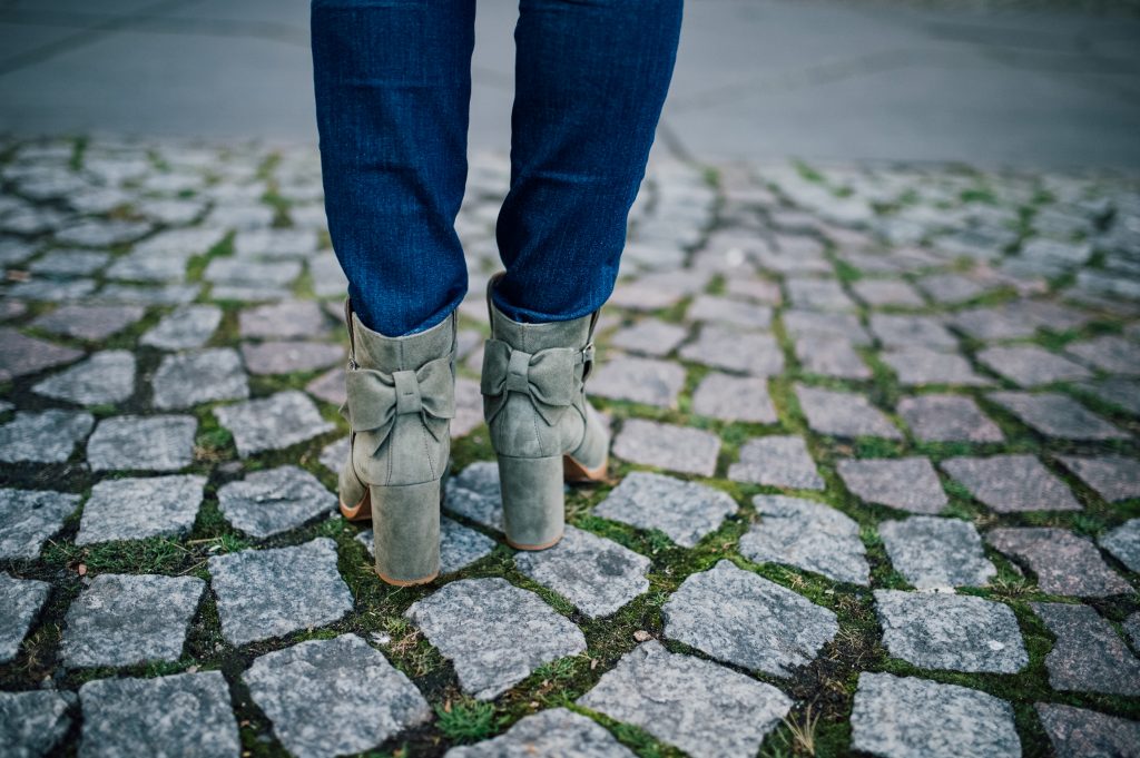 Bow Booties for Fall