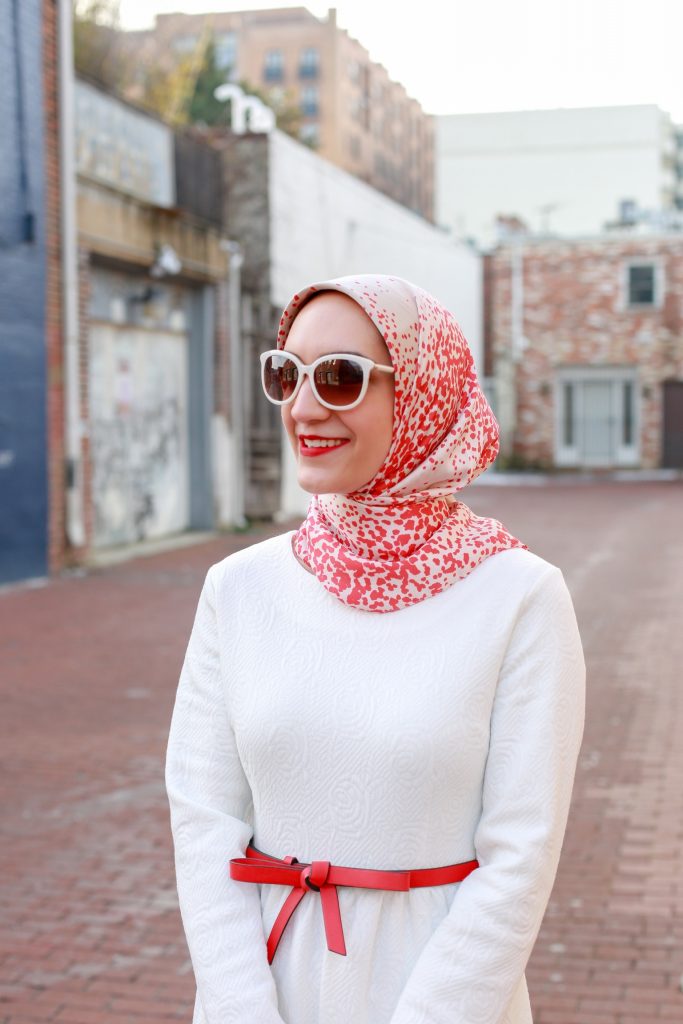 Little White Dress-LWD-Valentine's Day Outfit-Hijab Fashion-Modest Fashion
