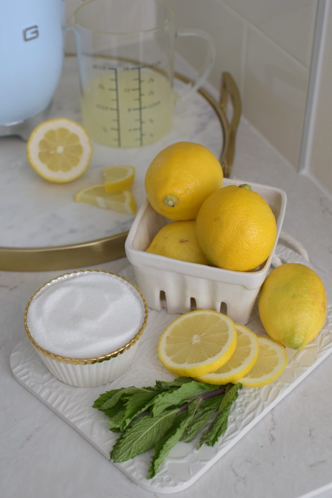 Mint Lemonade-Recipe-Summer-Drinks