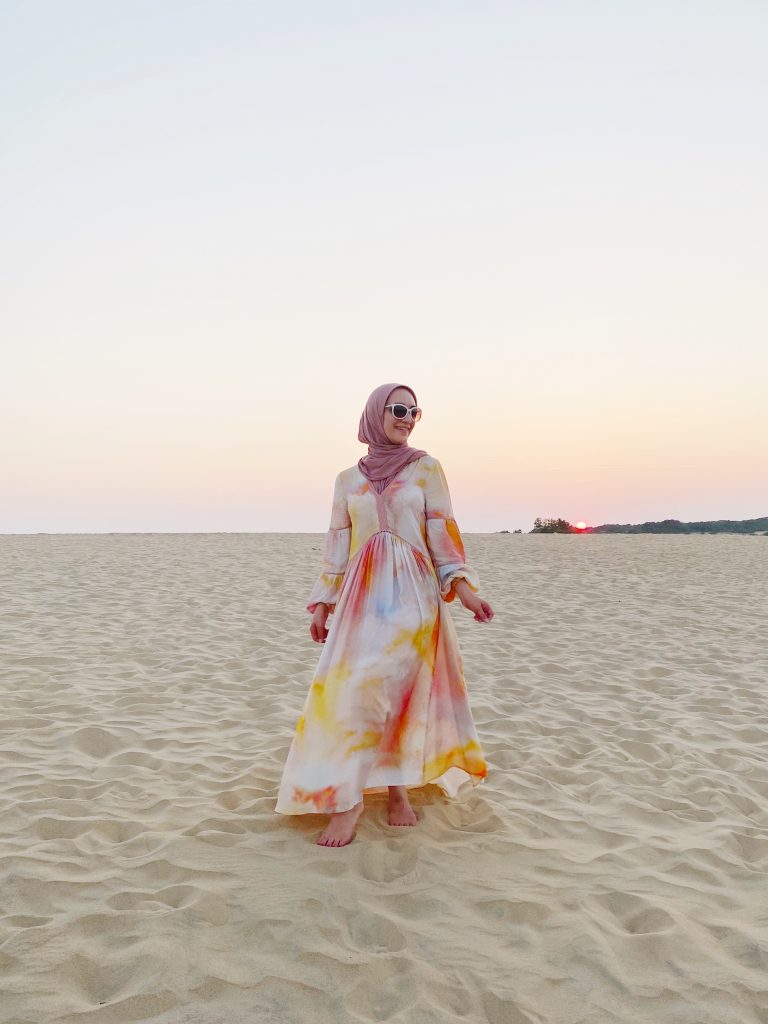 Outer Banks-Kitty Hawk-Sunset-Anthropologie Dress