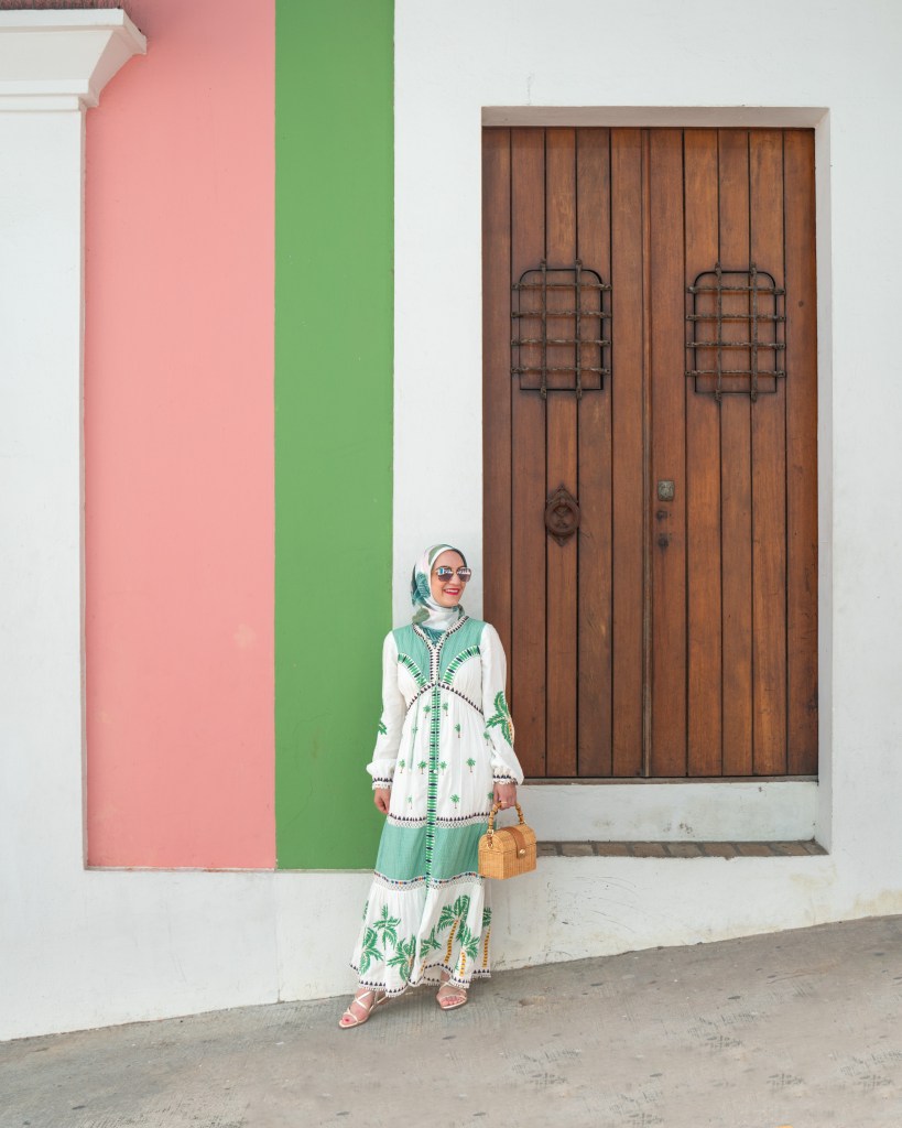 San Juan-Puerto Rico-Midi Dress-Hijab Fashion-Farm Rio Dress