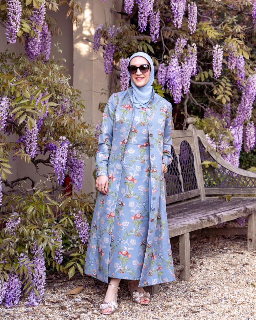 wisteria season DC, Georgetown wisteria, Tuckernuck outfit, DC spring style, Washington DC blooms, spring fashion blog, A Day In The Lalz