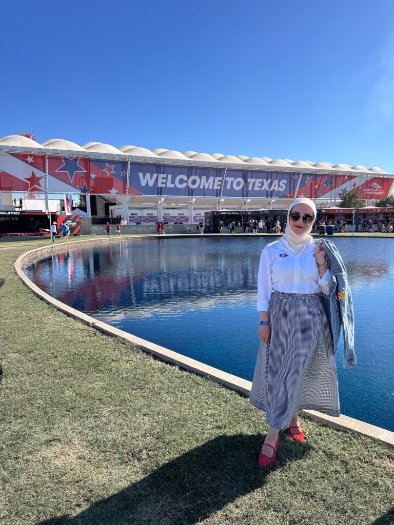 Formula 1-Austin-Grand Prix-COTA-F1-Ferrari-Texas-Hijabi-Fashion